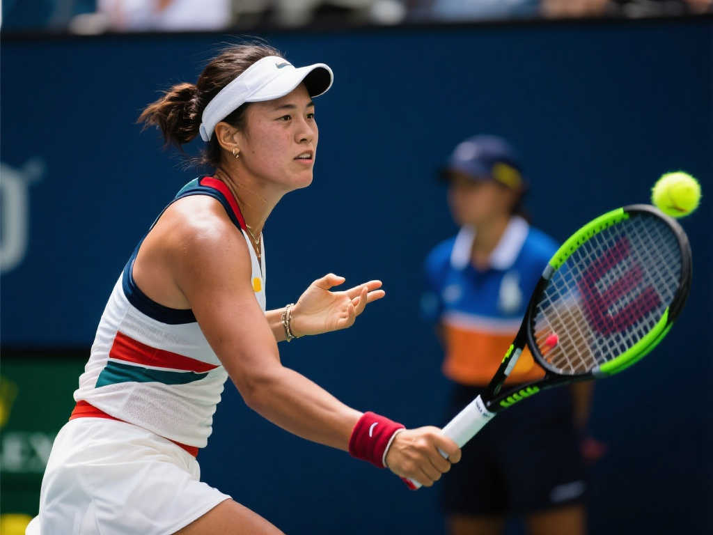 郑钦文虽未逾越萨巴伦卡高峰，却已窥见希望之光